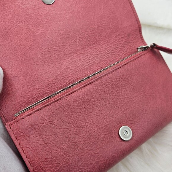 Balenciaga Light Pink Leather wallet - Picture 14 of 17